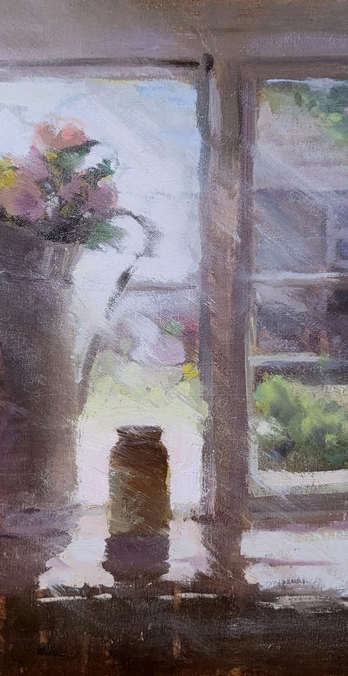 Cottage Window by Kristina Sellers