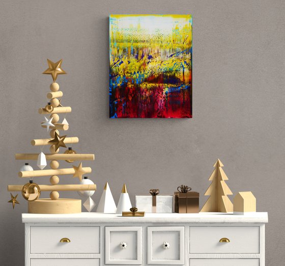 50x40 cm Abstract Landscape Painting Oil Painting Canvas Art