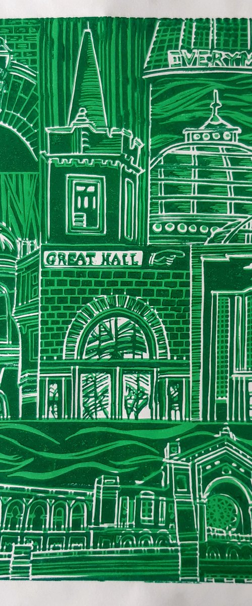 Ally Pally Unlocked in greens by Anna Robertson