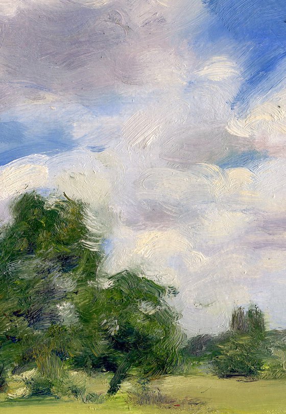 Cloudy Afternoon – Original Landscape Art