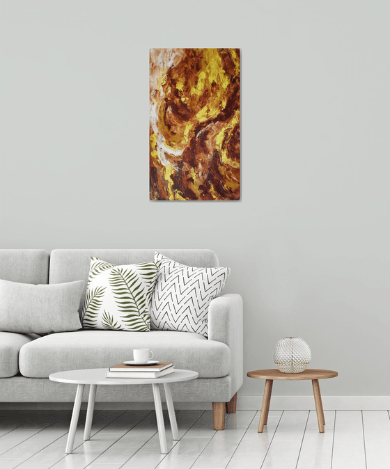Contemporary Abstract for Home or Office - Whirl of Activity