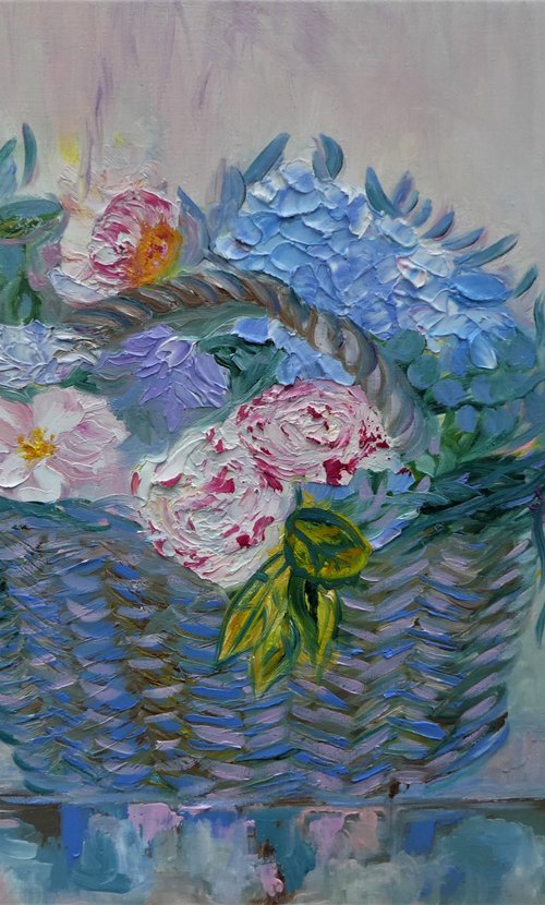 The Flower Basket by Lesley Blackburn