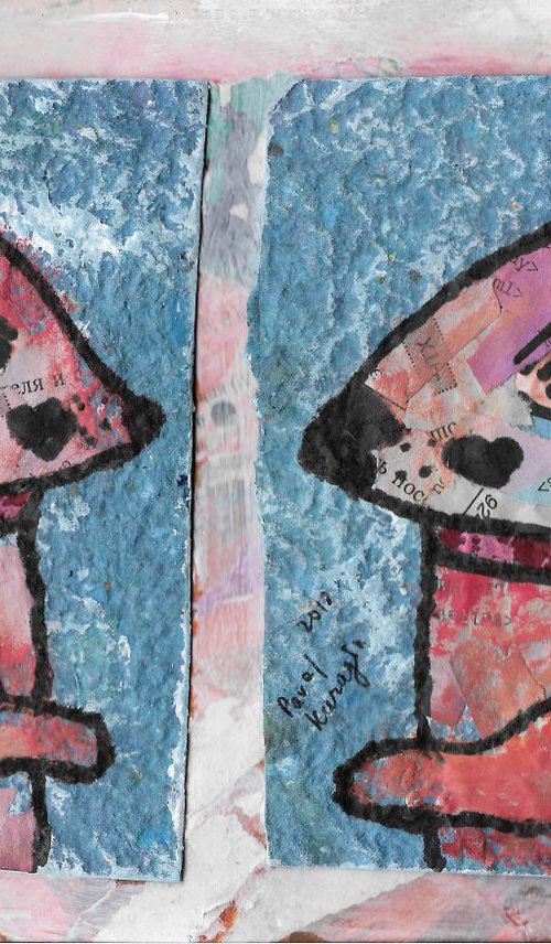 Black kisses from  dogs by Pavel Kuragin