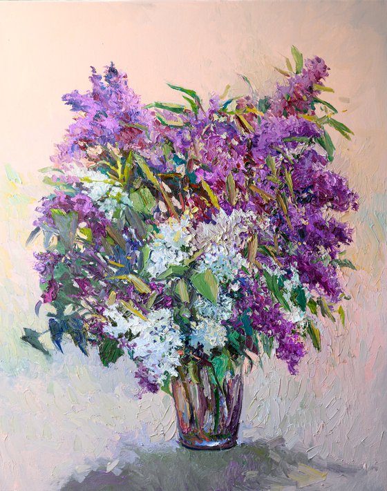 LIlacs in the Vase