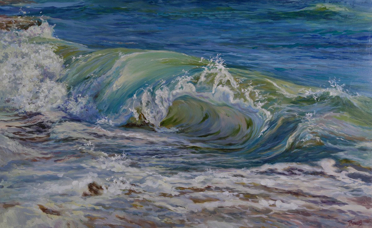 Sea Wave by Eduard Panov