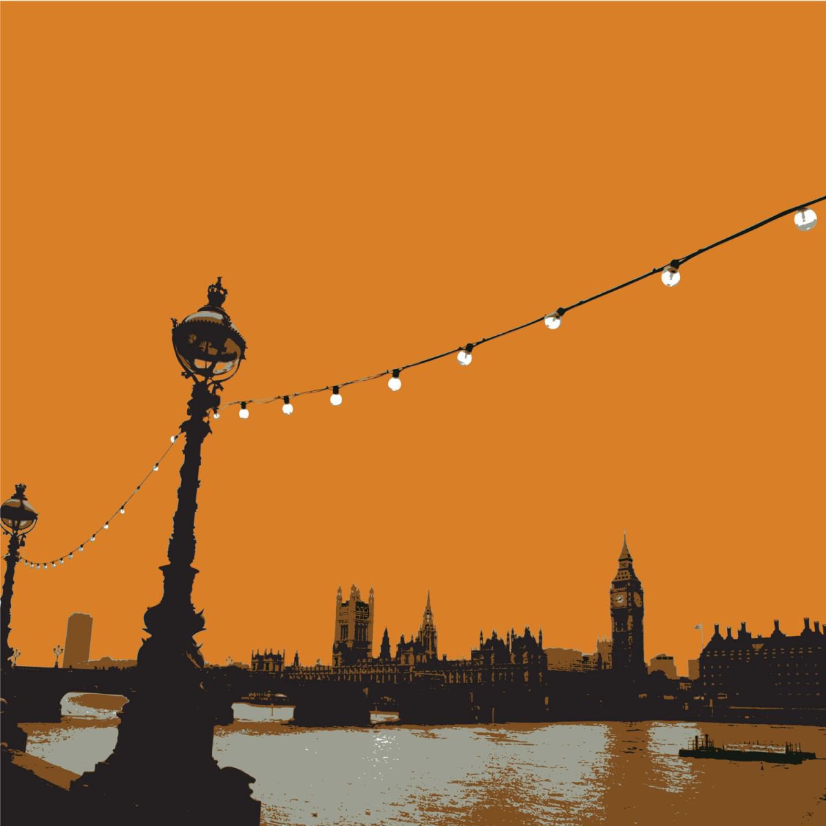LONDON ON THE THAMES #1 by Keith Dodd