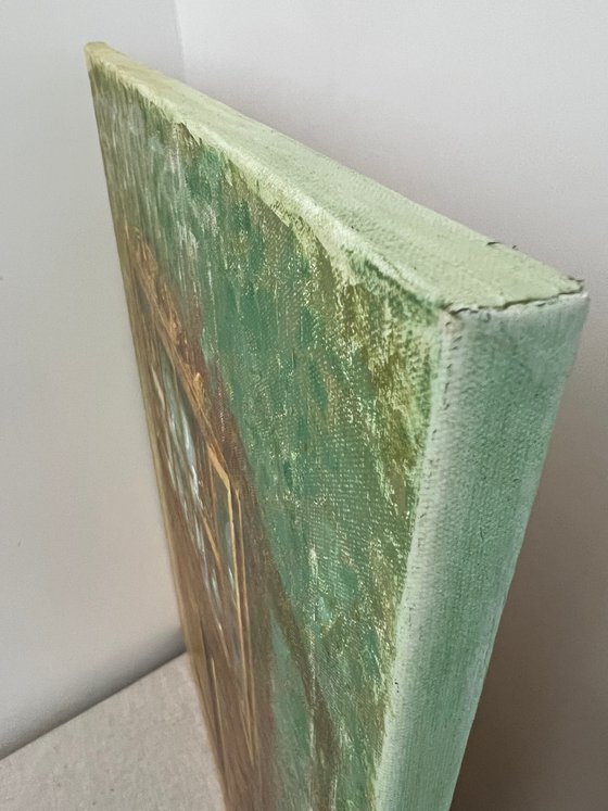 Wooden rustic cabinet