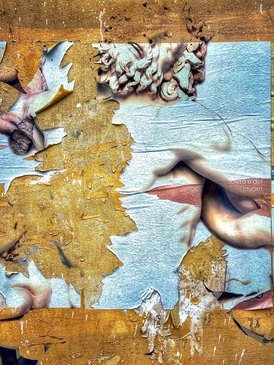 Abstract Cityscapes Photograph By Mattia Paoli, 39 X 59", Abc#187 Layer, Original Artwork