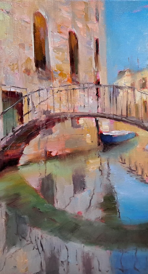 Walking in Venice by Aleksandr Jerochin
