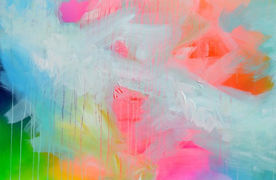 Beyond the Horizon Large Abstract