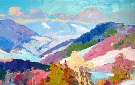 Winter on Verkhovyna