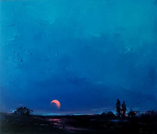 Moon river #2 (60x50) by Vitaliy Koriakin