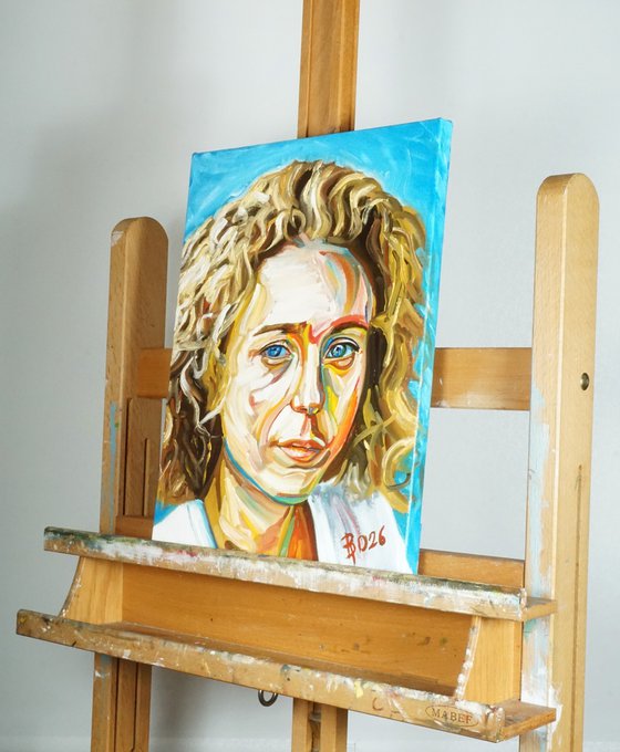Portrait of a young woman