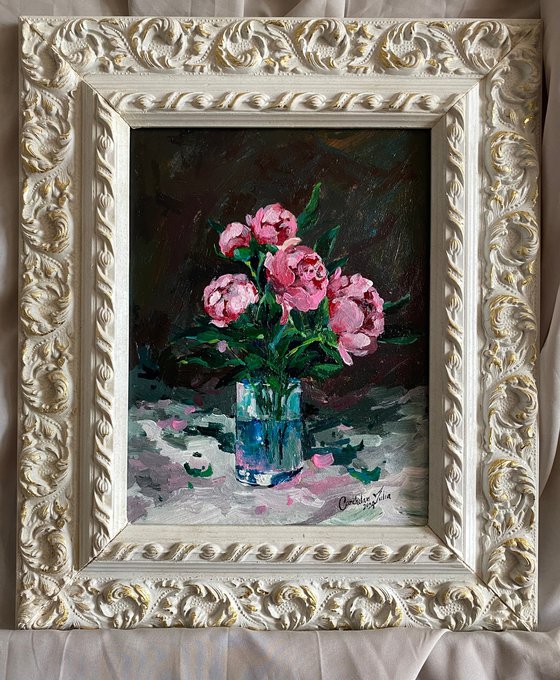 “Pink peonies” perfect gift