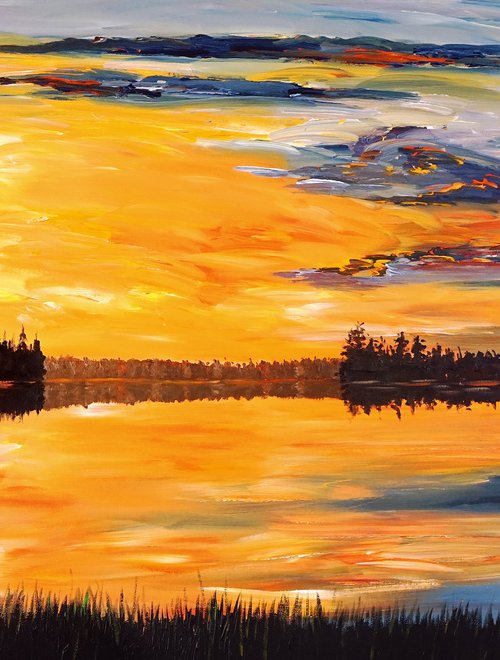 Romantic Sundown L 1 by Peter Nottrott
