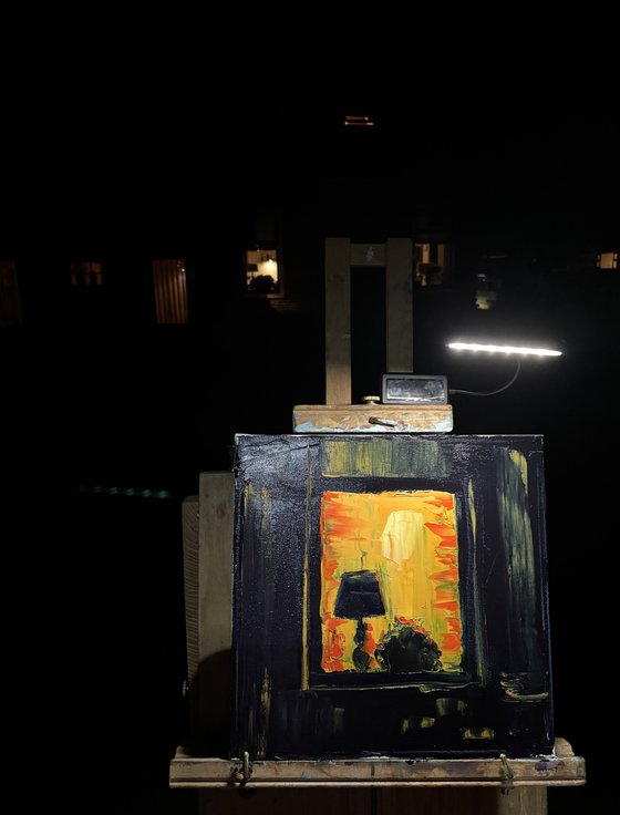 Warm window in the night