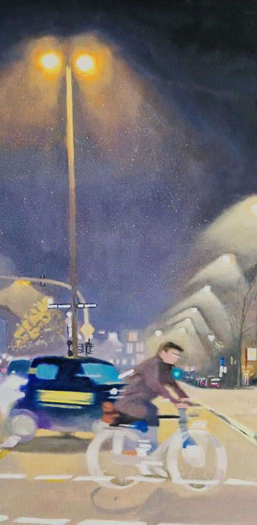 Street intersection 2 by Ulla Kutter