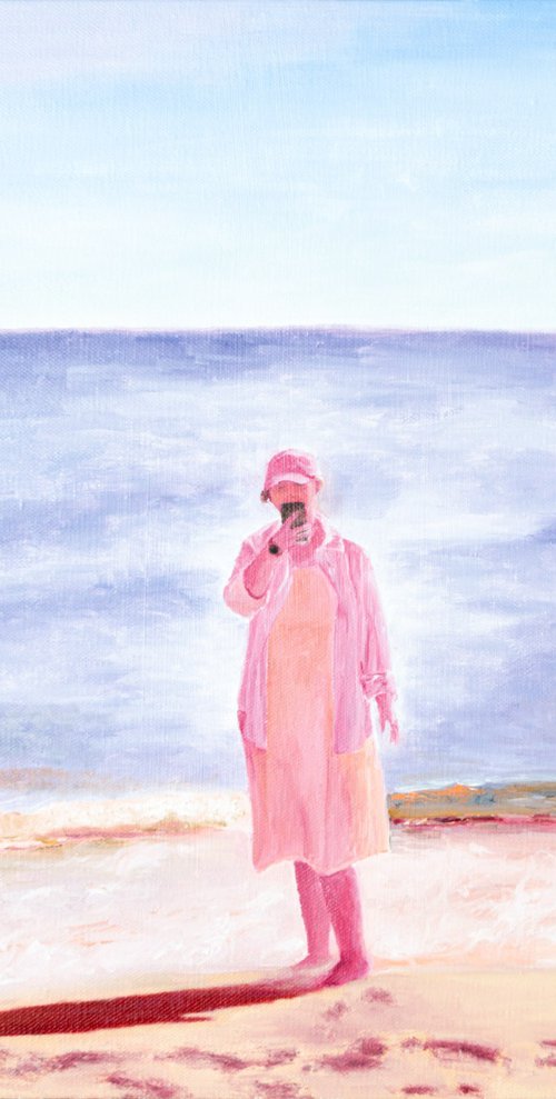 Woman on the Beach, South Korea by Jiung Jang