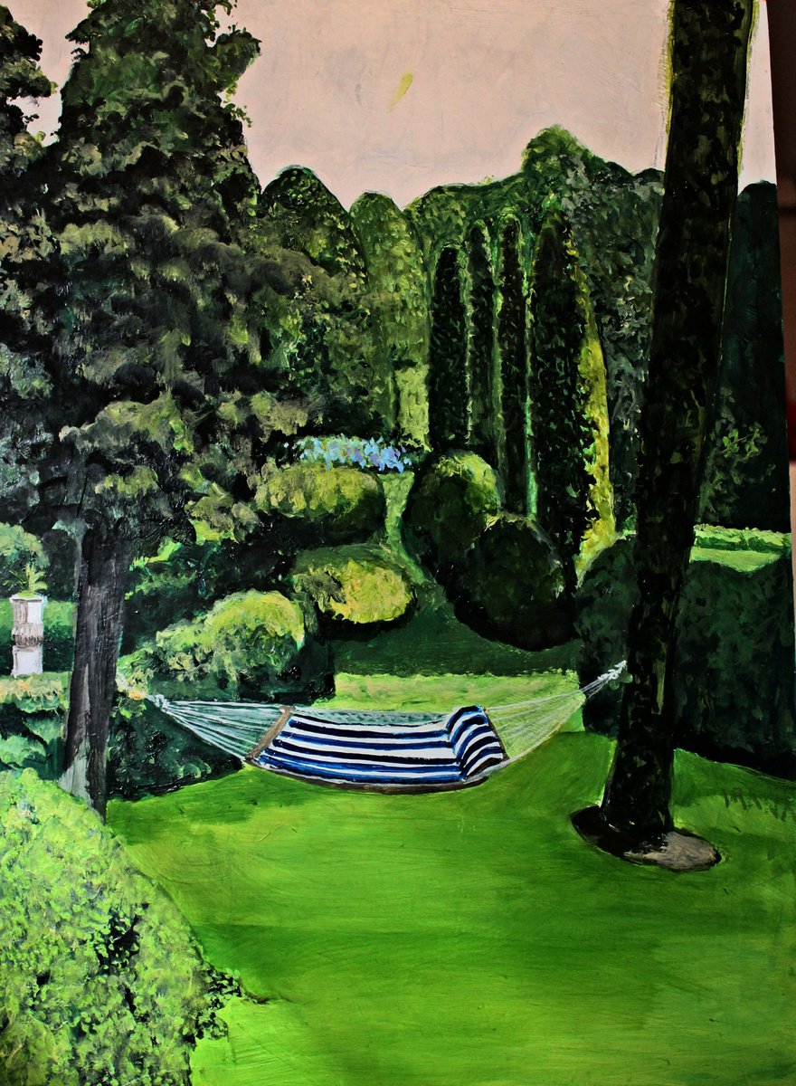 Hedges: The Lawn XI by Ken Vrana