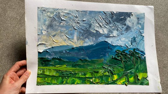 Bali Plein Air Landscape