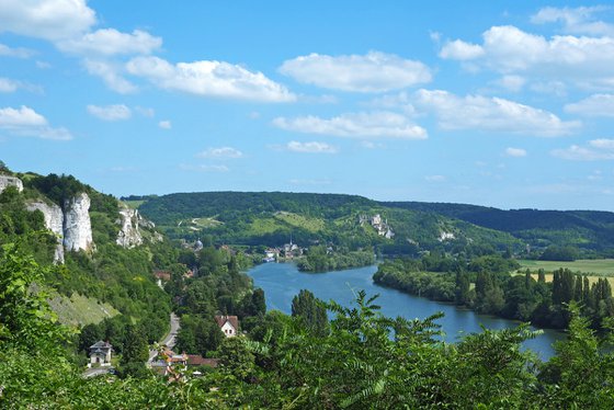 Les Andelys en été