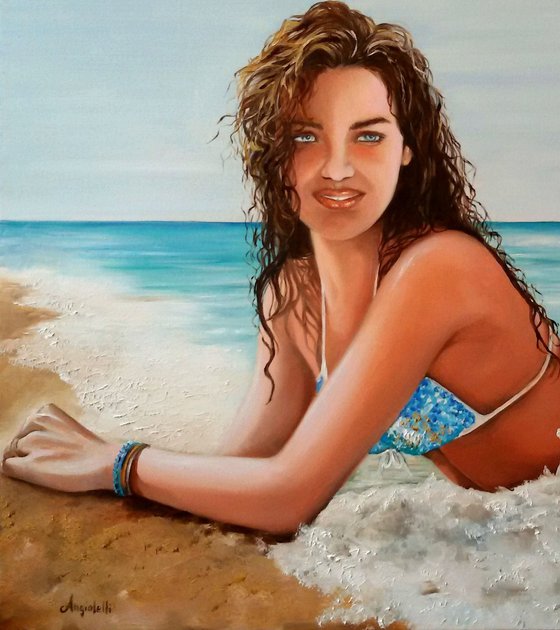 Beach portrait