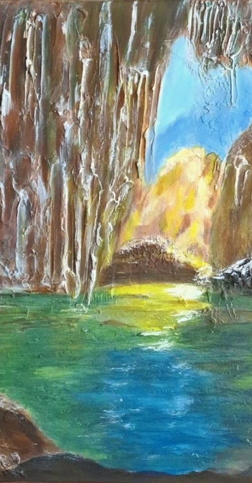 Hidden Lake by Xana Moon