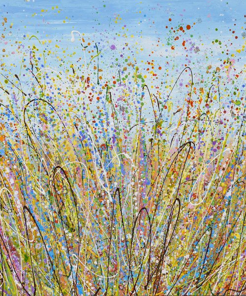 Wildflower Splash by Olga Tkachyk