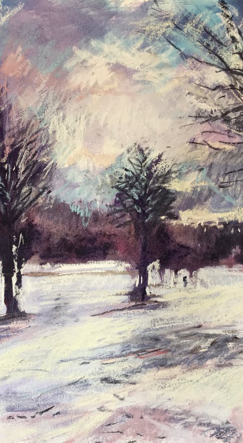 Purple Snow by Andrew Moodie