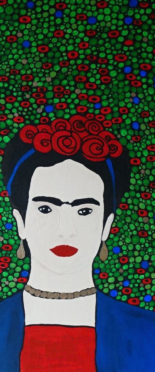 Portrait of Frida Kahlo by Rachel Olynuk