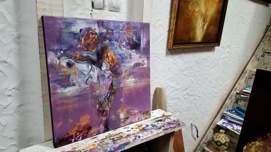 Flowers of eternity about personal meditation time wear art ancient oneiric dreamlike by KLOSKA