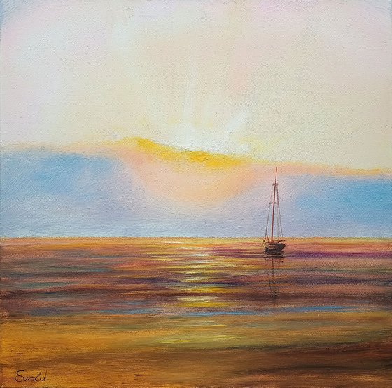 Calm Sea Sunset