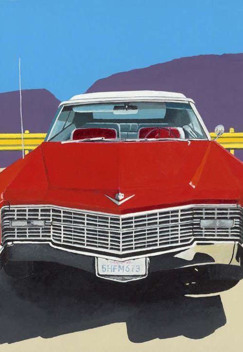 Red Cadillac by Horace Panter