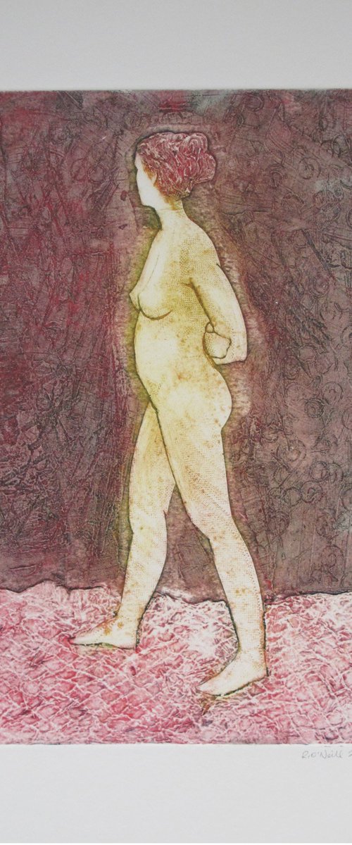 Standing female nude by Rory O’Neill