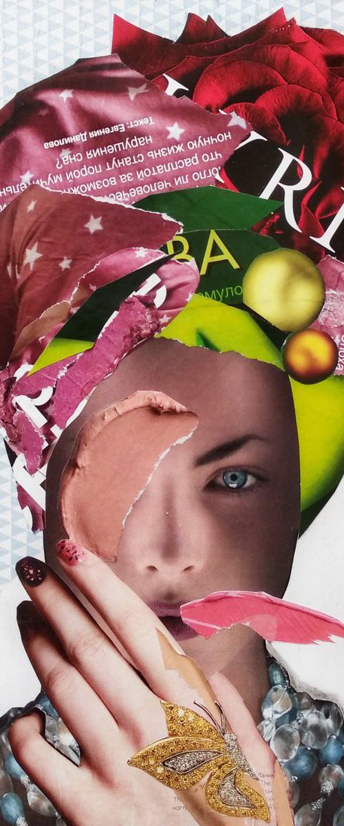 Artwoman/Collage by Olga Sennikova