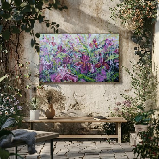 Whispers of Flowers. Floral landscape