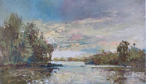 Gray lake by Dmitrii Ermolov