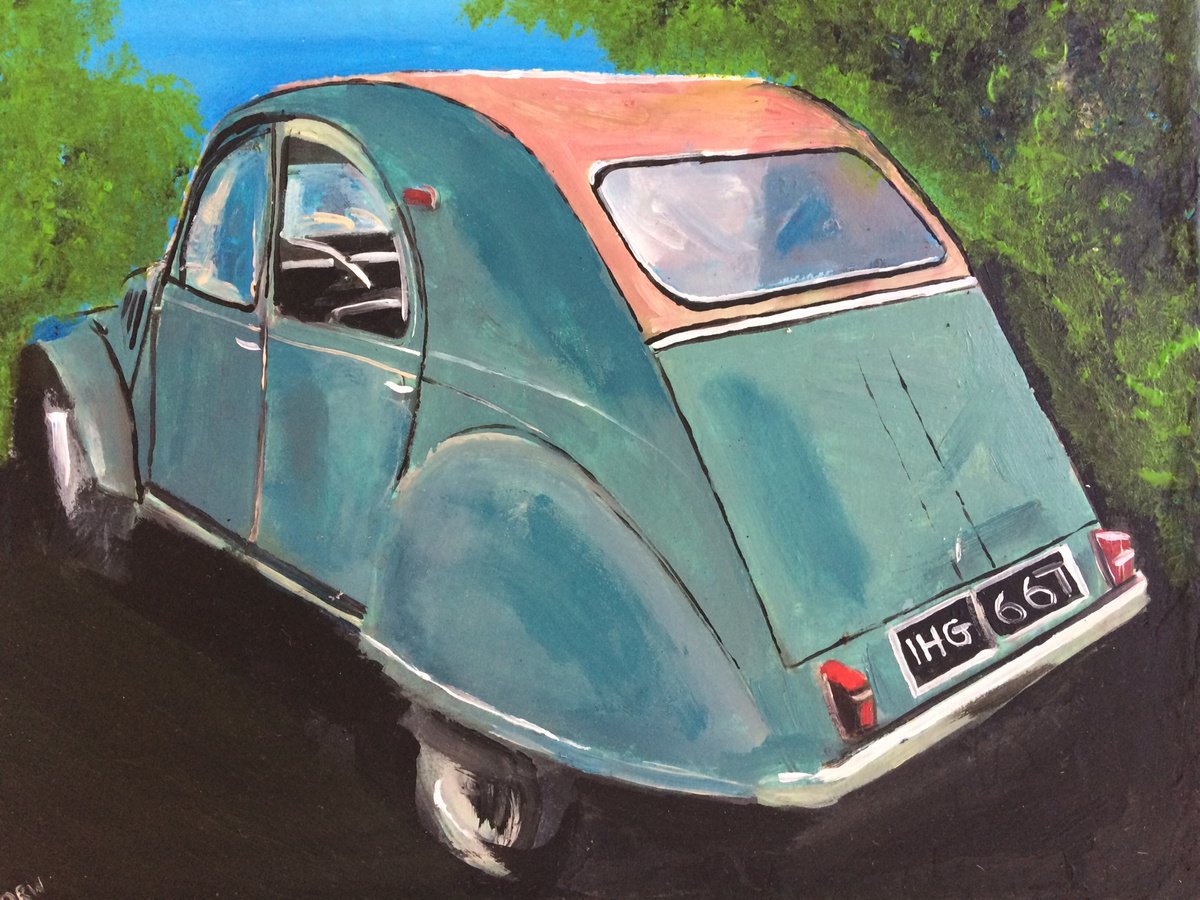 Famous French Car by Andrew  Reid Wildman