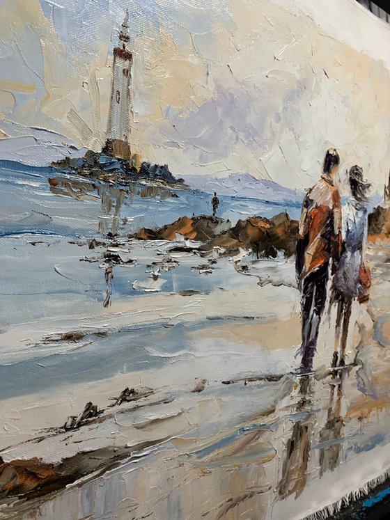 Lighthouse. Coastal Stroll.