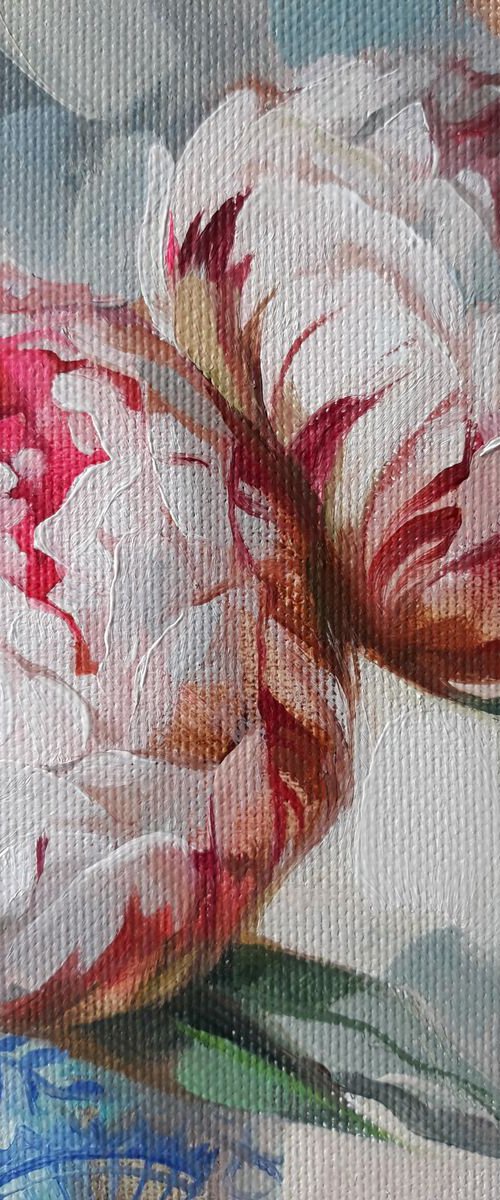 Peonies by Nataly Derevyanko