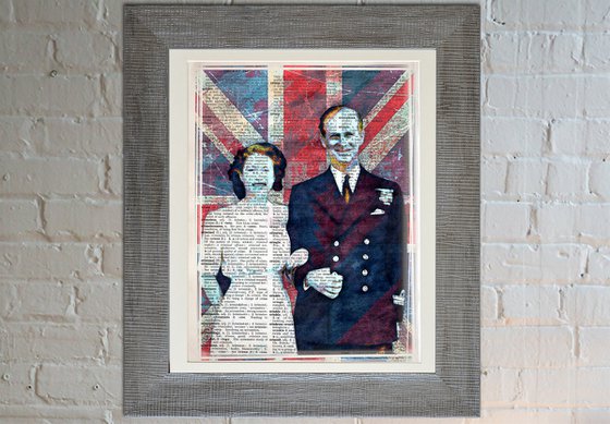 Queen Elizabeth II And Prince Philip - The Union Jack