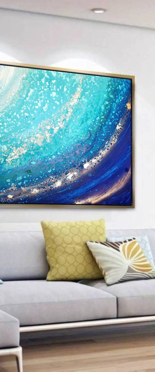 Blue Serenity by Eleni Denart