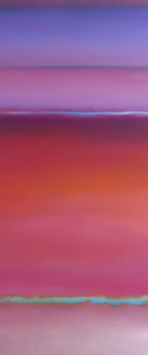 Colour Abstract Purple Pink Red by Damien Venditti