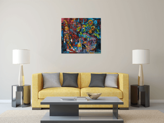 Masks, Music and Sunflowers