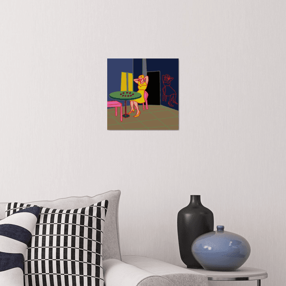 Reflected  - pop art print