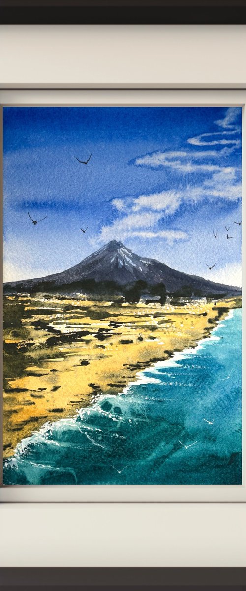 Sicilian Volcano always smokes by Yuliia Sharapova