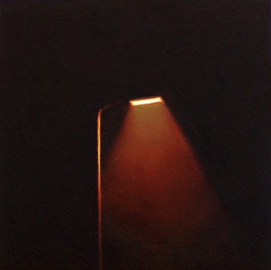 Light Post By Night
