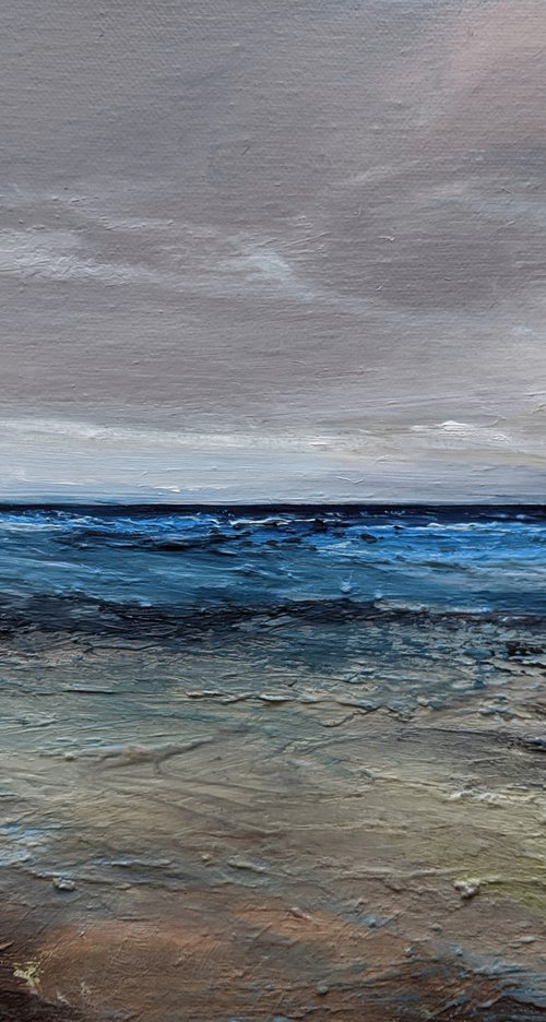 Abstract seascape #20 by Jo Earl