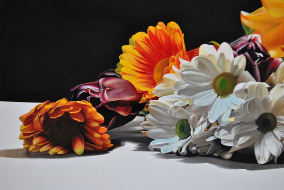 Still life with  flowers