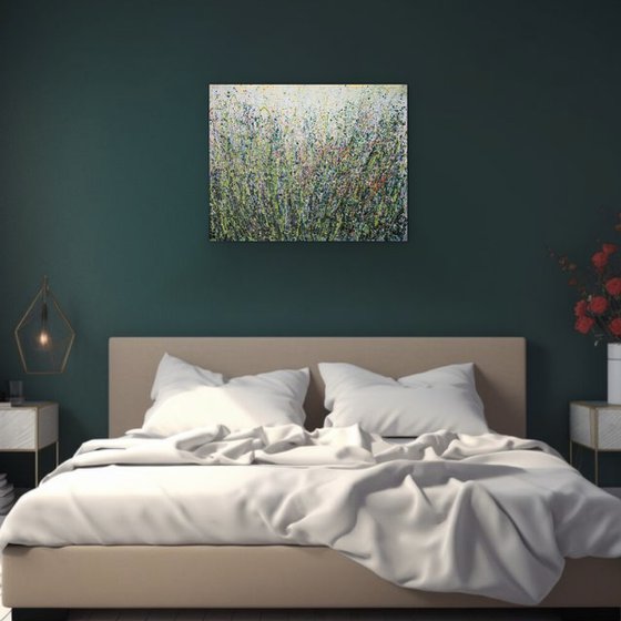 Pollock Style Abstract Art